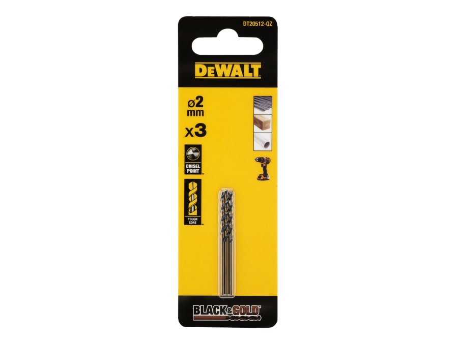Dewalt Power Tools Dewalt DT20510QZ HSS Drill Bits 1.0mm