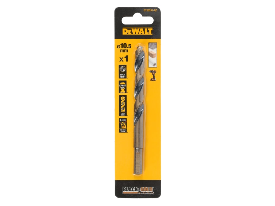 Dewalt Power Tools Dewalt DT20530QZ HSS Drill Bit 10.0mm