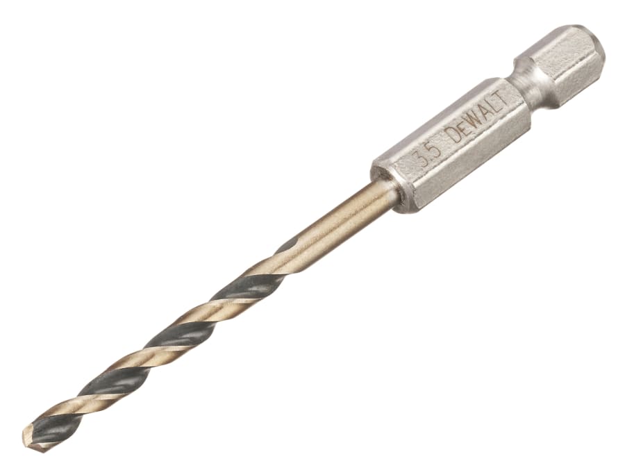 Dewalt Power Tools Dewalt DT20603QZ Hex HSS-G Drill Bit 3.5mm