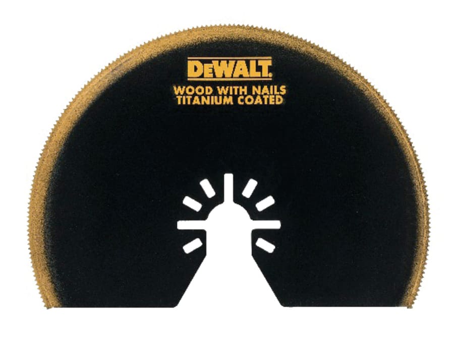 Dewalt DT20709QZ 100mm Titanium Semi-Circular Multi-Tool Blade