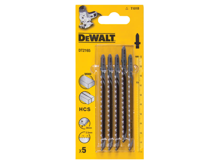 Dewalt Power Tools Dewalt DT2165QZ HCS Jigsaw Blades 5 Pack