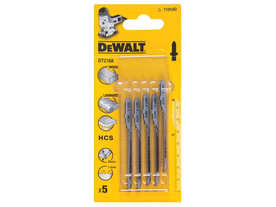 Dewalt Power Tools Dewalt DT2168QZ HCS Jigsaw Blades with 5 Pack