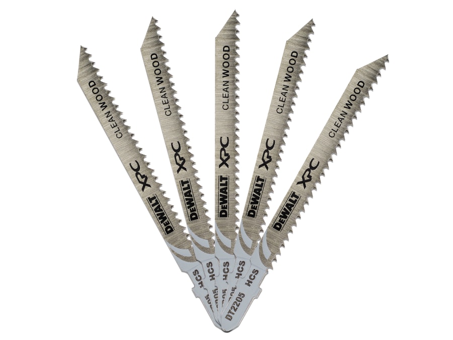 Dewalt Power Tools Dewalt DT2205QZ HCS Jigsaw Blades T101B Pack of 5