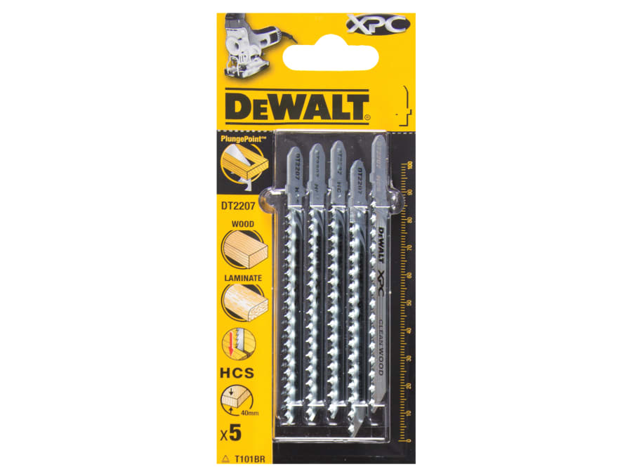 Dewalt Power Tools Dewalt DT2207QZ HCS Jigsaw Blades with 5 Pack