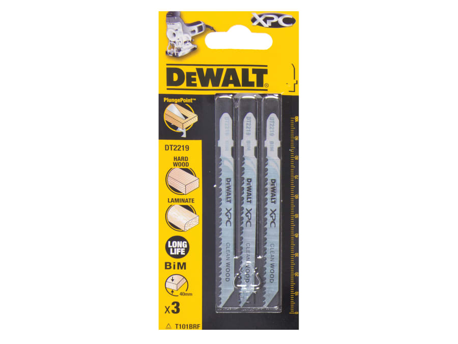 Dewalt Power Tools Dewalt DT2219QZ Bi-Metal Jigsaw Blades 3pk