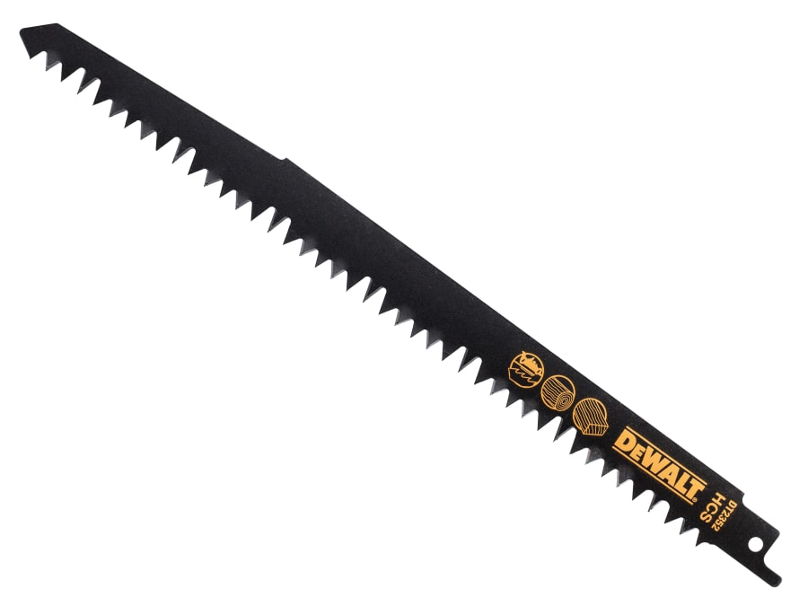 Dewalt Power Tools Dewalt DT2352QZ 240mm HCS Reciprocating Blade for Wood with 5 Blades