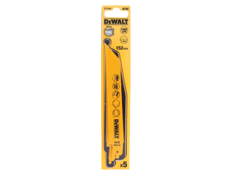 Dewalt Power Tools Dewalt DT2384QZ Bi-Metal Reciprocating Blade with 5 Blades