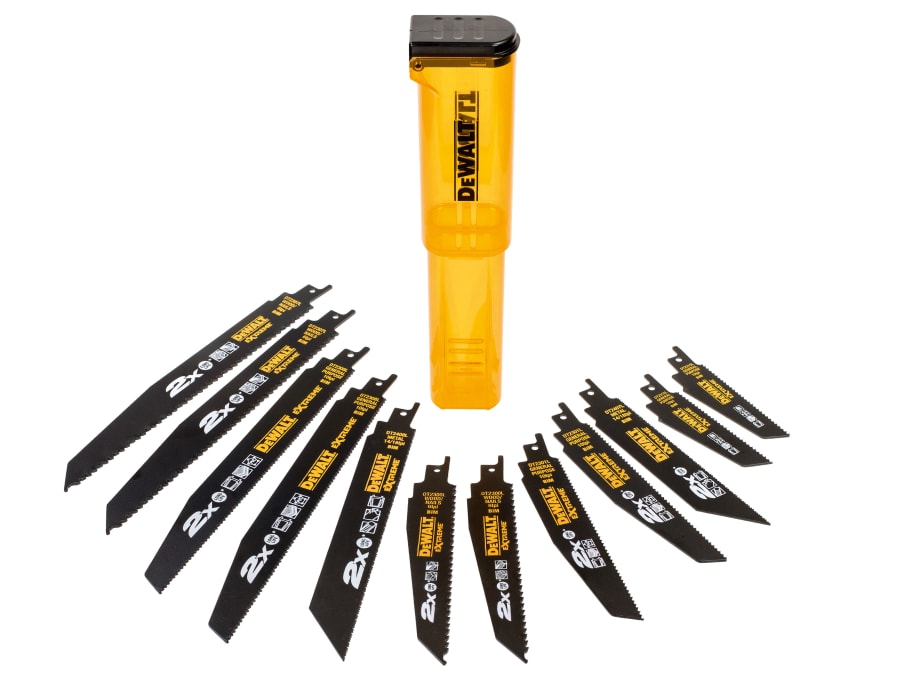 Dewalt Power Tools Dewalt DT2441LQZ 12 Piece Reciprocating Saw Blade Set
