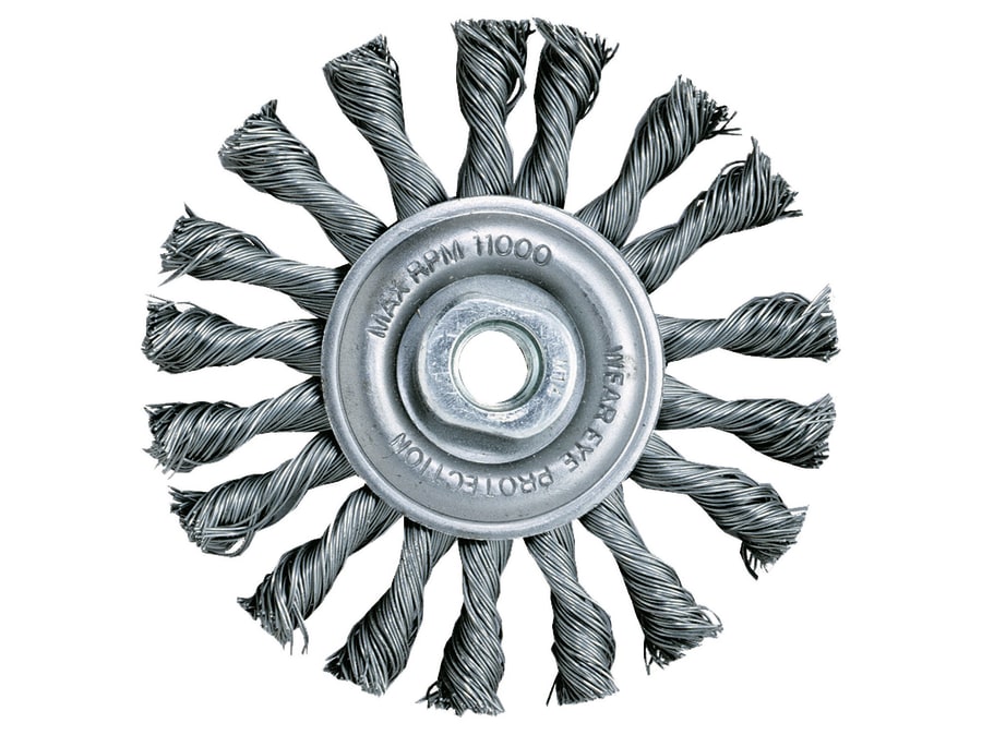 Dewalt Power Tools Dewalt DT3502QZ Twist Knot Wire Wheel 115 x 22 x 22.23mm