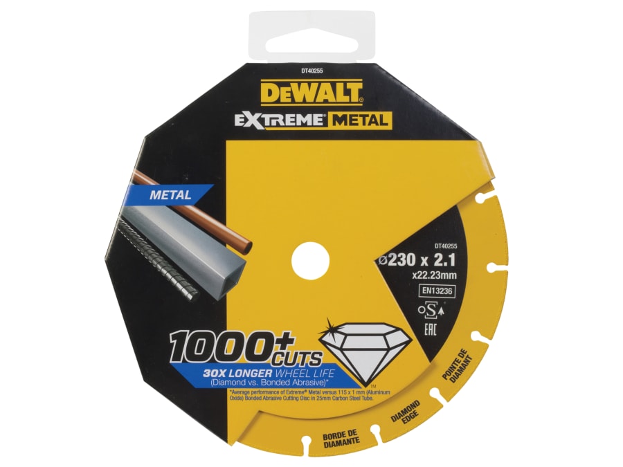 Dewalt Power Tools Dewalt DT40255QZ 230mm Metal Cut Off Saw Blade