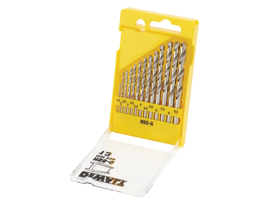Dewalt Power Tools Dewalt DT5922QZ HSS-G Drill Bit Set 13 Piece