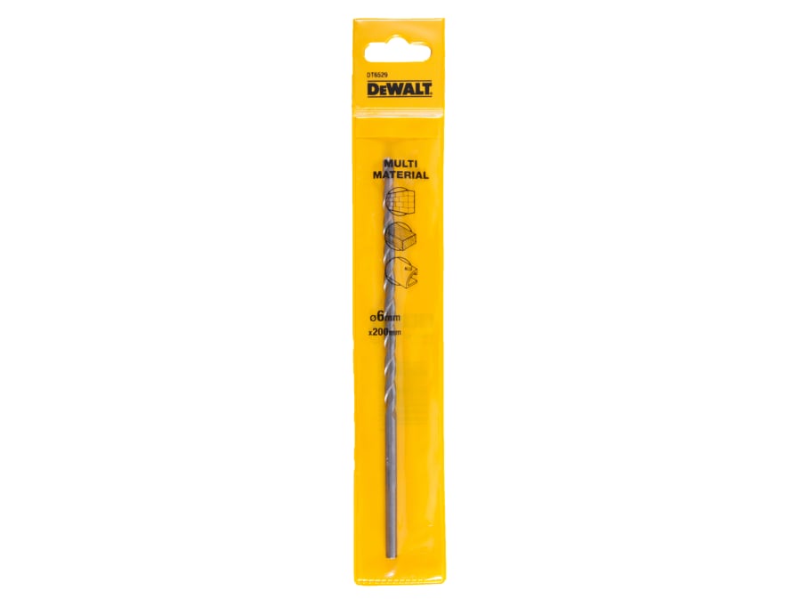Dewalt Power Tools Dewalt DT6529QZ 6mm Multi-Material Drill Bit
