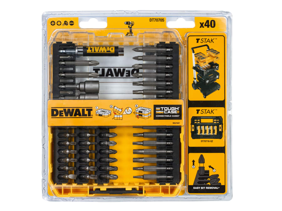 Dewalt Power Tools Dewalt DT70705QZ 40 Piece Screwdriving Set