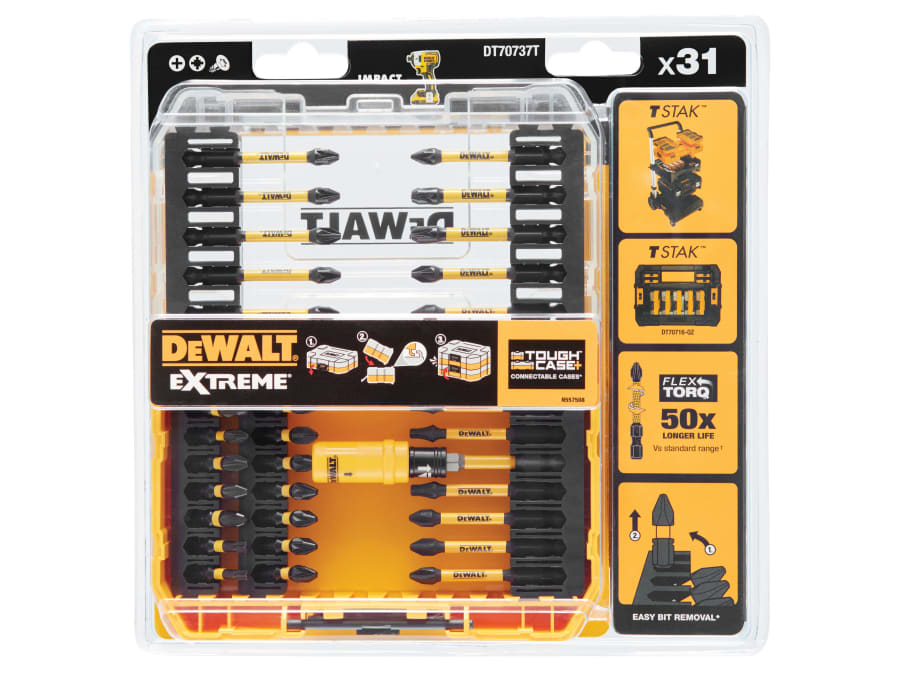 Dewalt Power Tools Dewalt DT70737TQZ FlexTorq Screwdriving Set 31 Piece