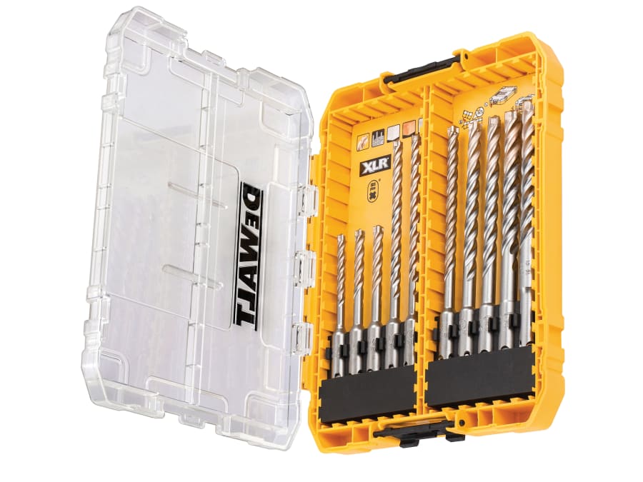 Dewalt Power Tools Dewalt DT70752QZ SDS Plus XLR Full Head Carbide Drill Bit Set 10 Piece