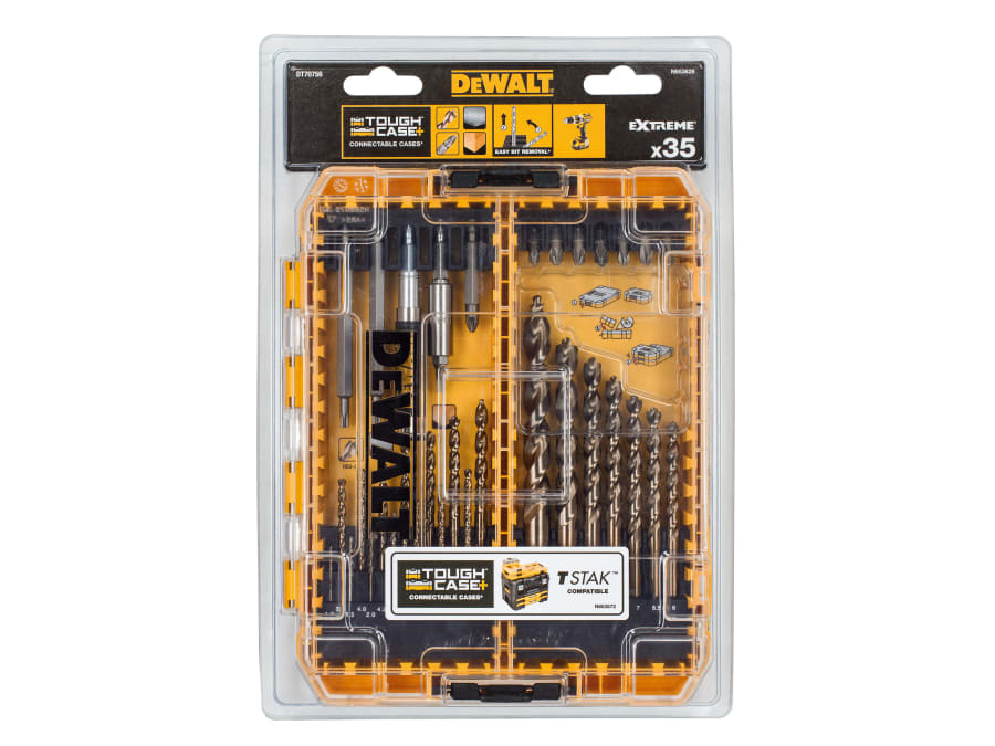 Dewalt Power Tools Dewalt DT70756QZ 35 Piece Mixed Drill & Bit Set