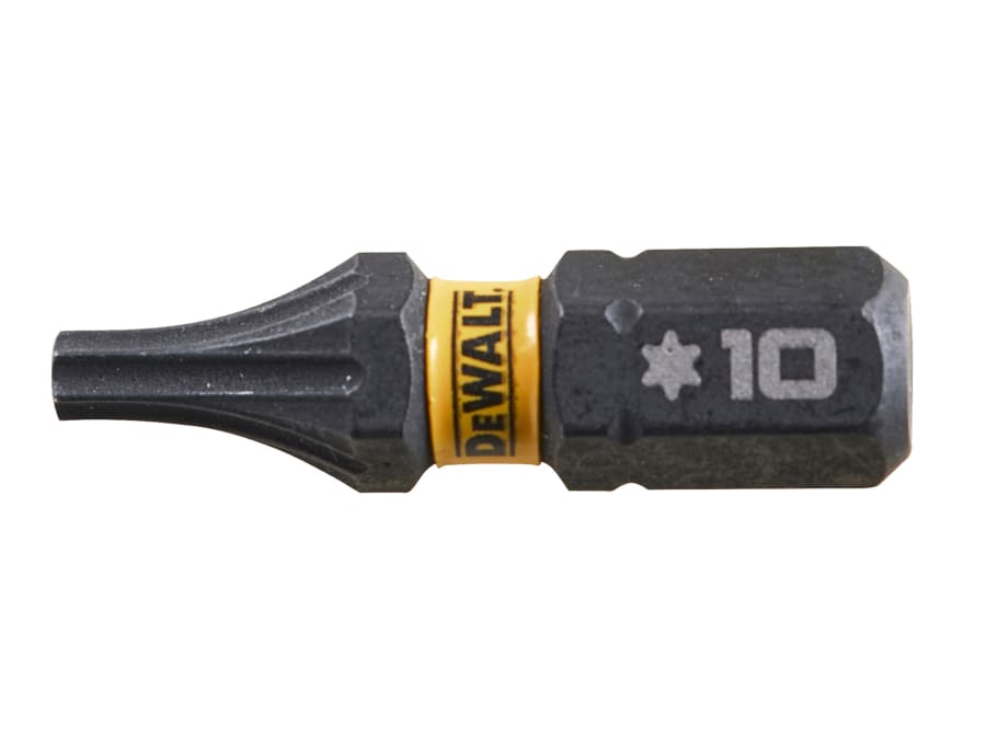 Dewalt Power Tools Dewalt DT7379TQZ T10 x 25mm FlexTORQ Bits (Pack 5)