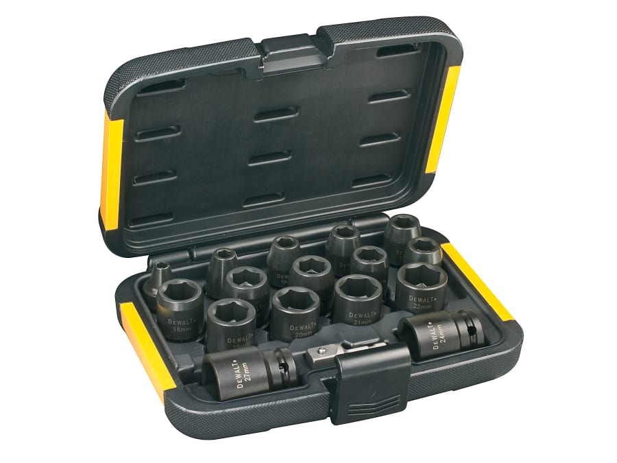 Dewalt Power Tools Dewalt DT7506QZ 17 Piece Impact Socket Set
