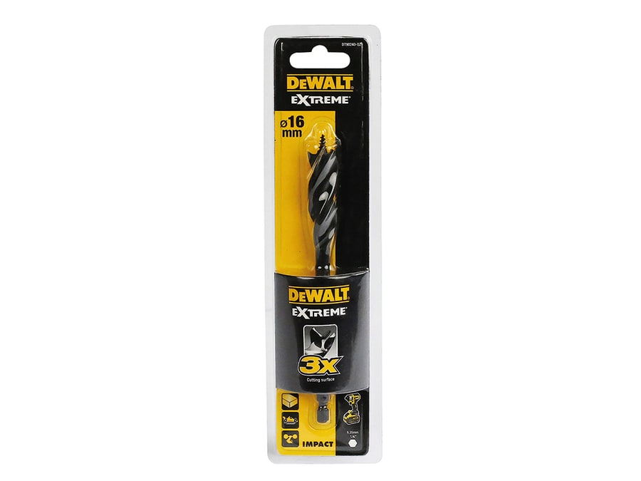 Dewalt Power Tools Dewalt DT90292QZ Extreme Tri-Flute Spade Bit 14 x 152mm