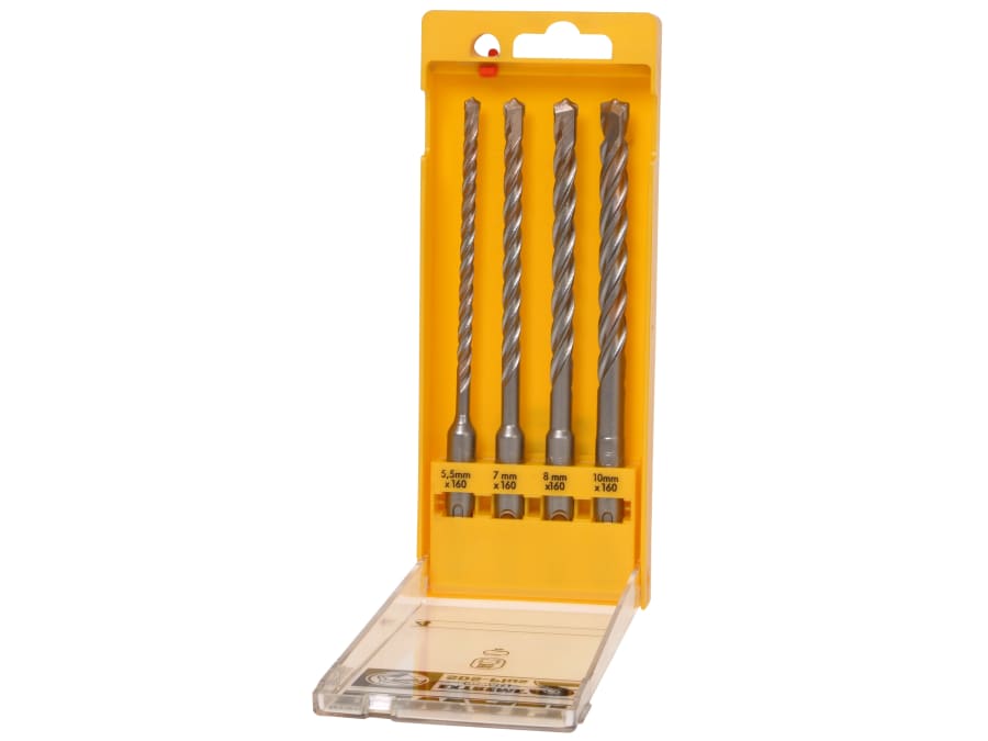 Dewalt Power Tools Dewalt DT9702QZ SDS Plus Extreme 2 Drill Bit Set 4 Piece