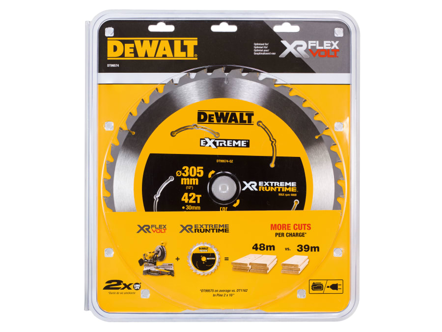 Dewalt Power Tools Dewalt DT99574QZ 305mm x 30mm 42T Mitre Saw Blade