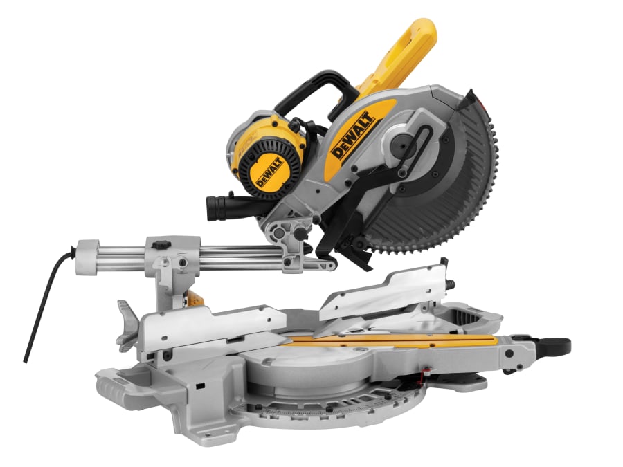 Dewalt Power Tools Dewalt DWS727LX 250mm 110V Double Bevel Slide Mitre Saw