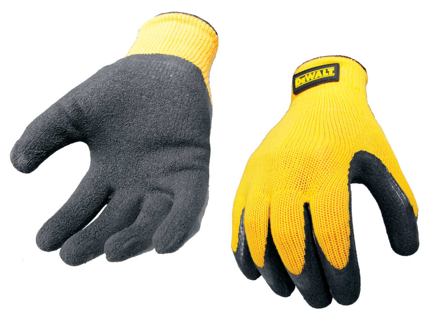 Dewalt DPG70LEU Textured Rubber Gripper Gloves Large