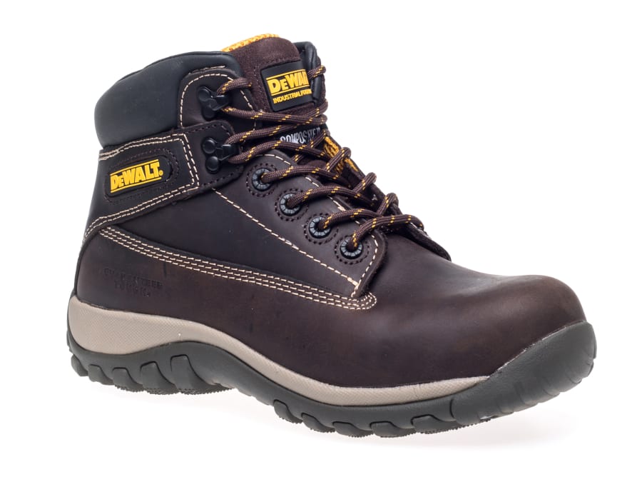 Dewalt Power Tools Hammer Non Metallic Nubuck Boots Brown UK 12 EUR 47