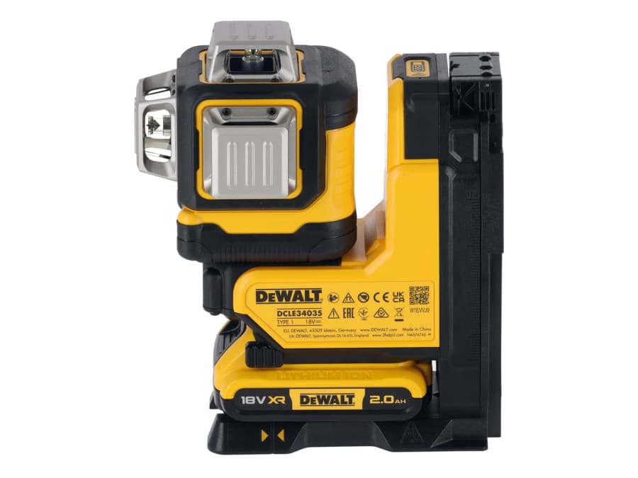 Dewalt Power Tools Dewalt DCLE34035D1GB 18V 3x360 Remote Control Green Laser with 1 ×