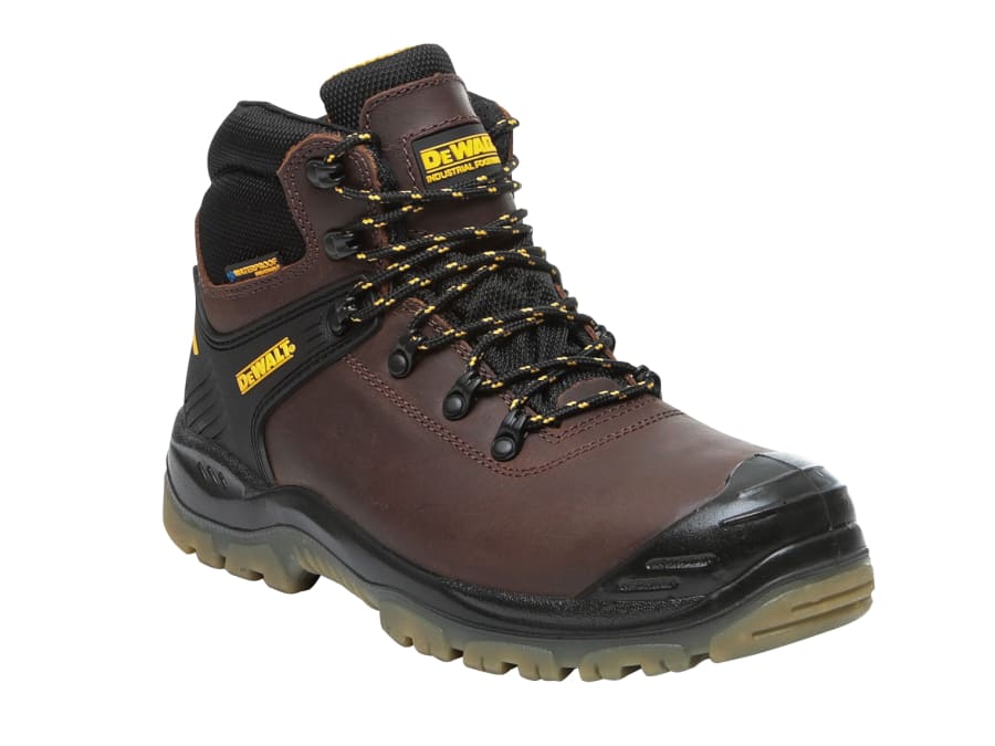 Dewalt Power Tools Newark NEWARKBROWN8 S3 Waterproof Safety Hiker Boots Brown UK 8