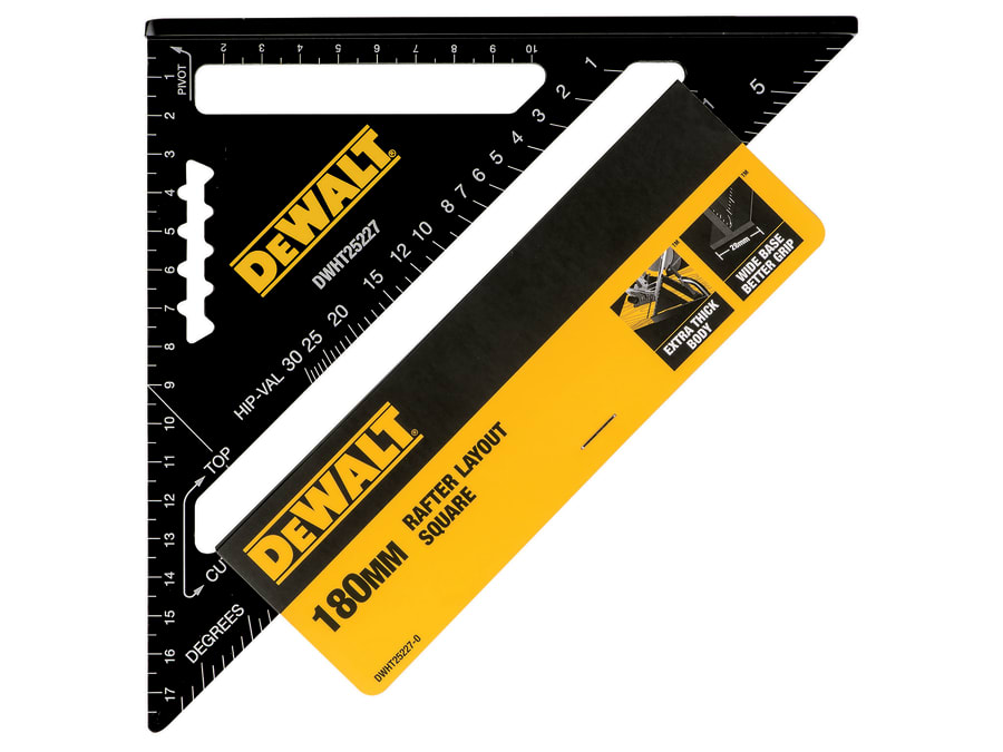 Dewalt Hand Tools Dewalt DWHT252270 Metric Speed Square 18cm