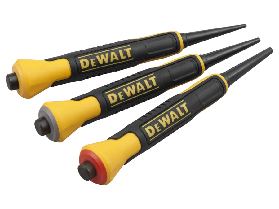 Dewalt Hand Tools Dewalt DWHT058018 Bi-Material Nail Punch Set 3 Piece