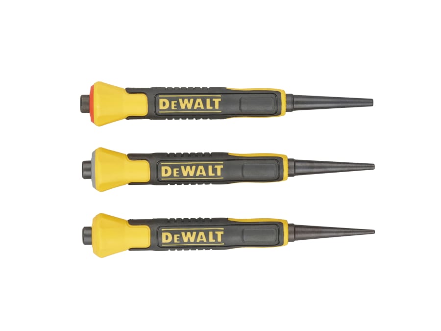Dewalt Hand Tools Dewalt DWHT058018 Bi-Material Nail Punch Set 3 Piece