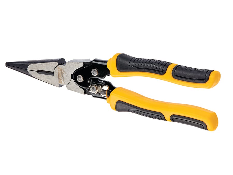 Dewalt Hand Tools Dewalt DWHT070277 190mm Compound Action Long Nose Pliers