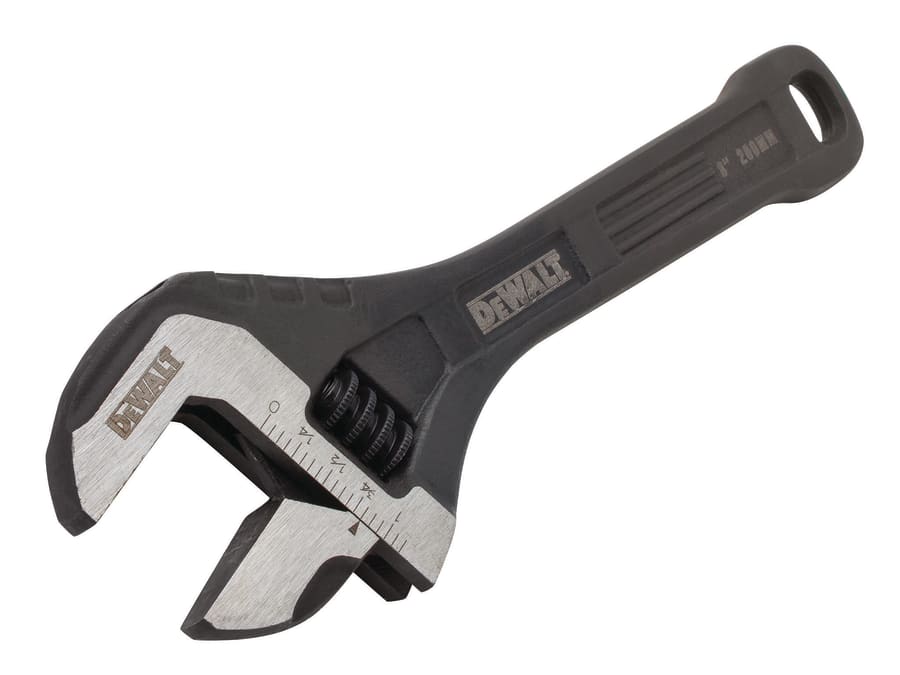 Dewalt Hand Tools Dewalt DWHT802670 8in Adjustable Wrench