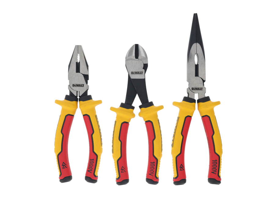 Dewalt Hand Tools Dewalt DWHT828110 VDE Plier Set 3 Piece