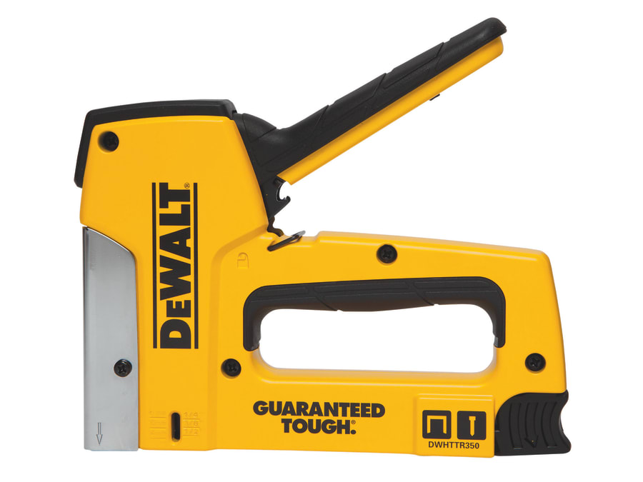 Dewalt Hand Tools Dewalt DWHTTR3500 Heavy-Duty Staple and Brad Tacker