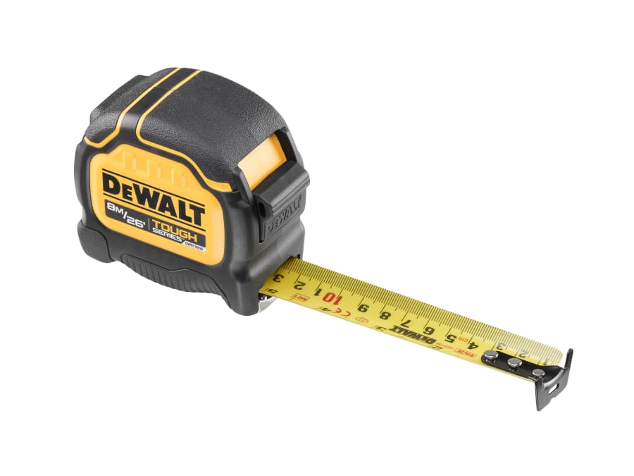 Dewalt Hand Tools Dewalt DWHT369265 TOUGHSERIES 8m Tape Measure