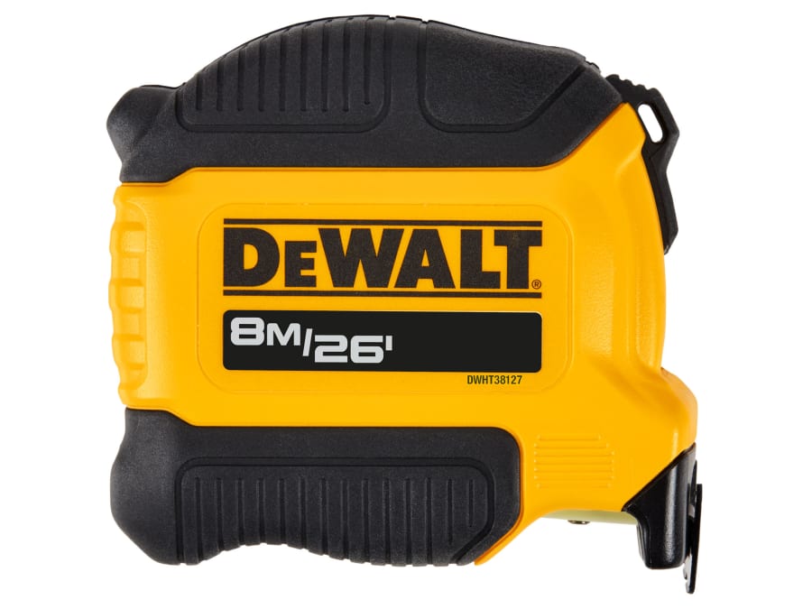 Dewalt Hand Tools Dewalt DWHT381275 8m/26ft Compact Series Tape Measure