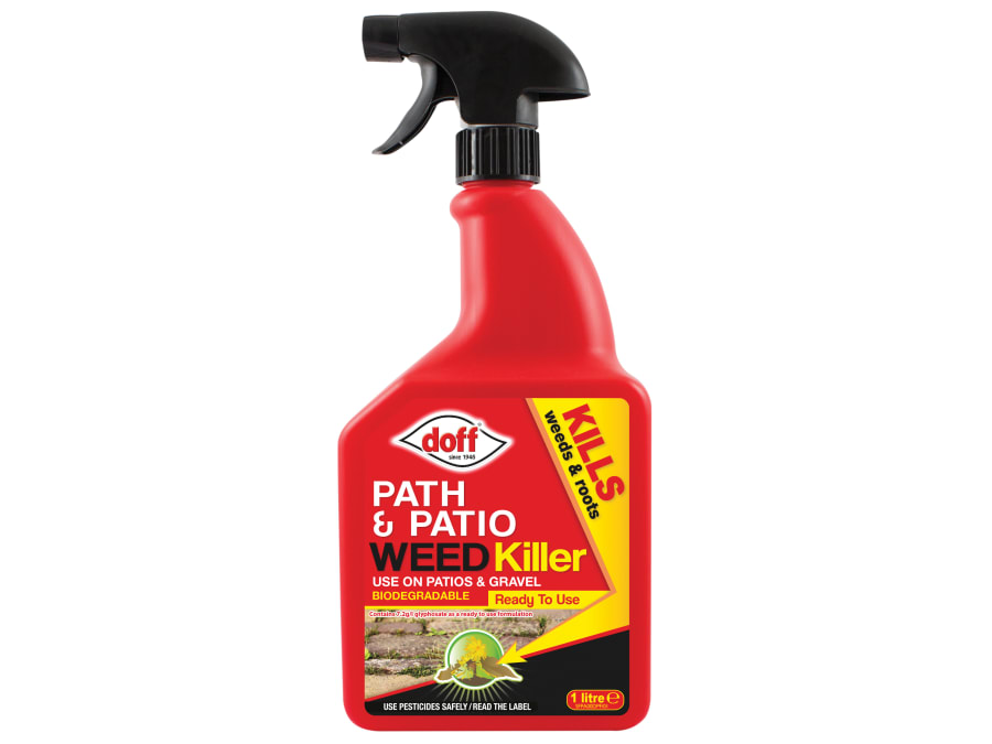 Doff FFPA00DOF Path & Patio Weedkiller RTU 1 Litre