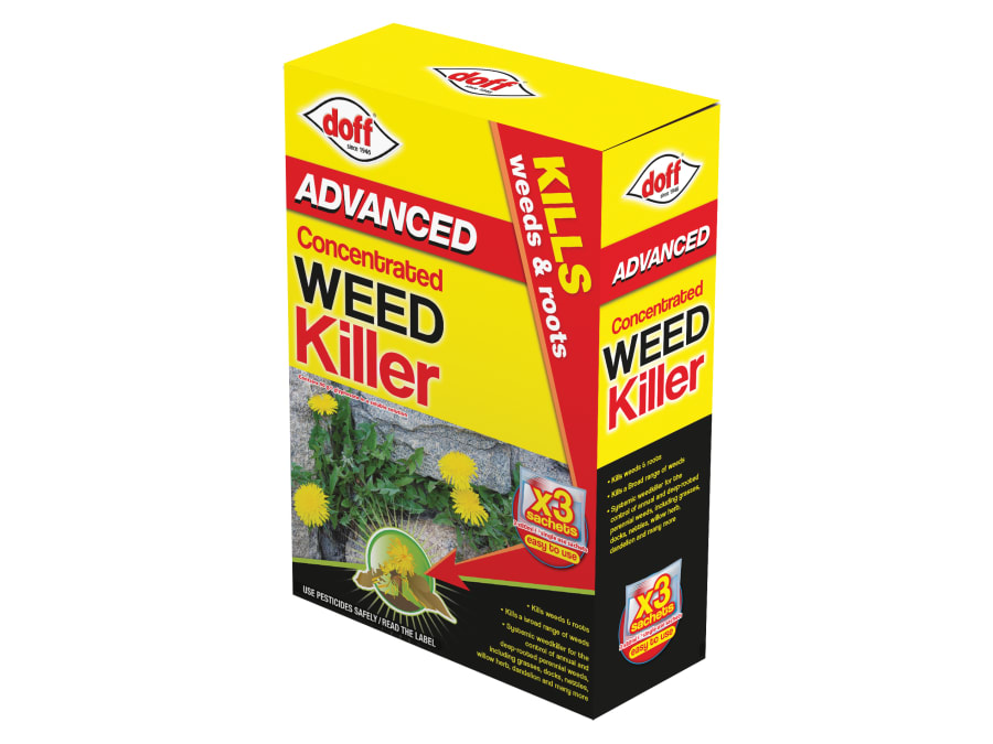Doff FFW003DOF Advanced Concentrated Weedkiller 3 Sachet