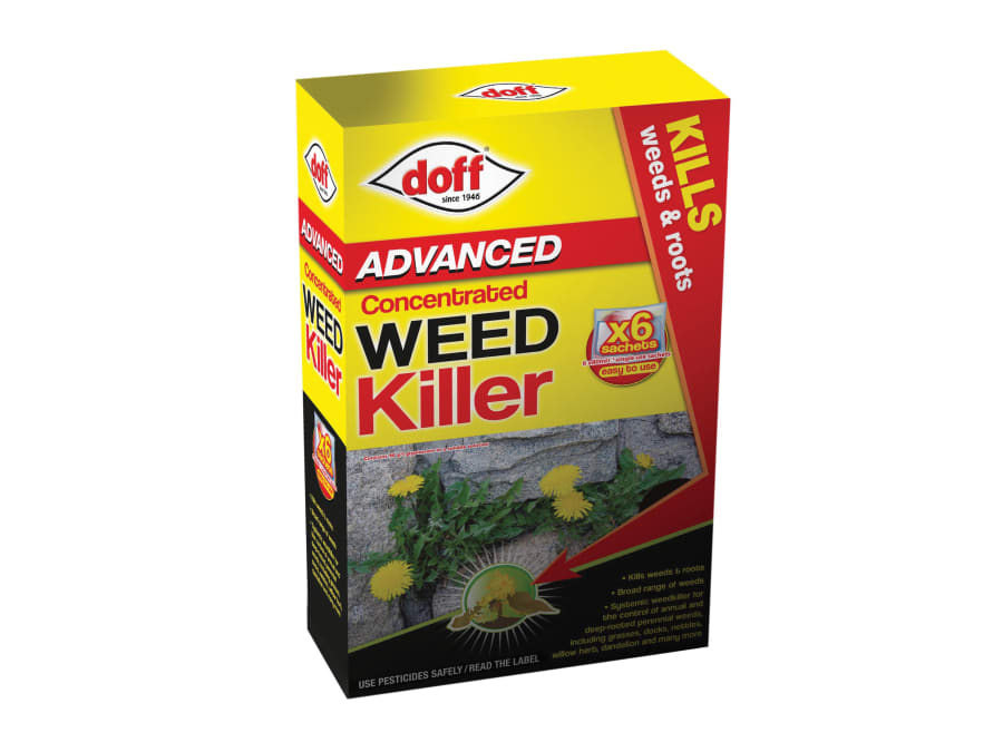 Doff FFW006DOF Advanced Concentrated Weedkiller 6 Sachet