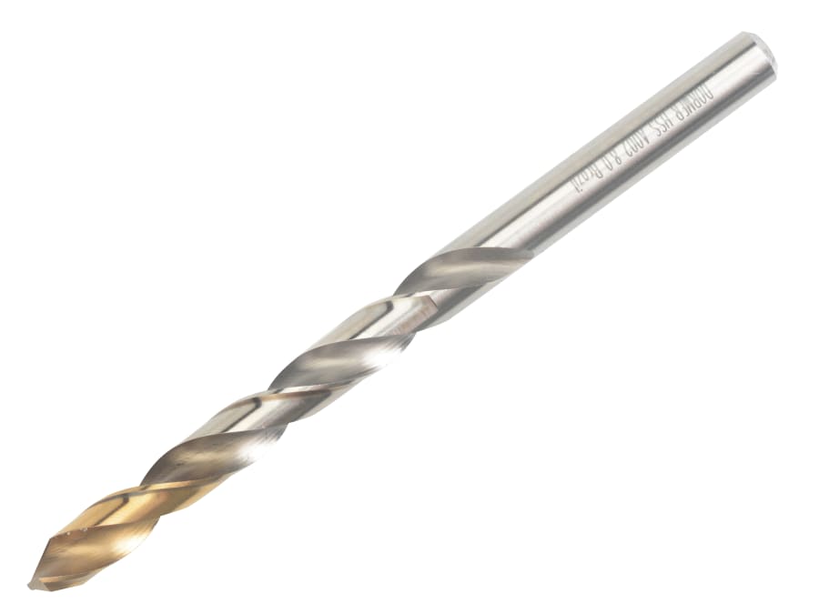 Dormer A0028010 HSS TiN-Tip Jobber Drill Bit 8mm