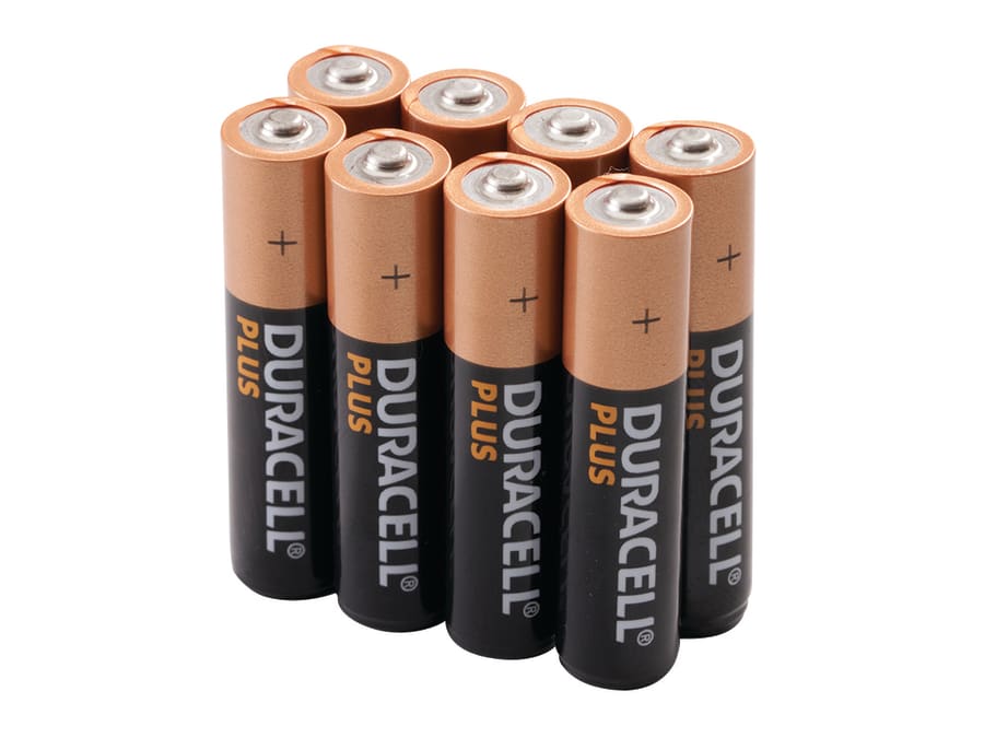 Duracell MN2400B8PLUS100SPO AAA Batteries Pack 8