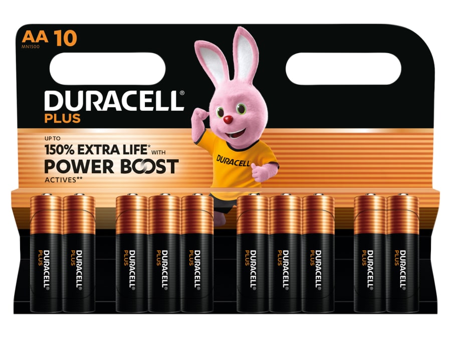 Duracell S30945 AA Batteries Pack 10