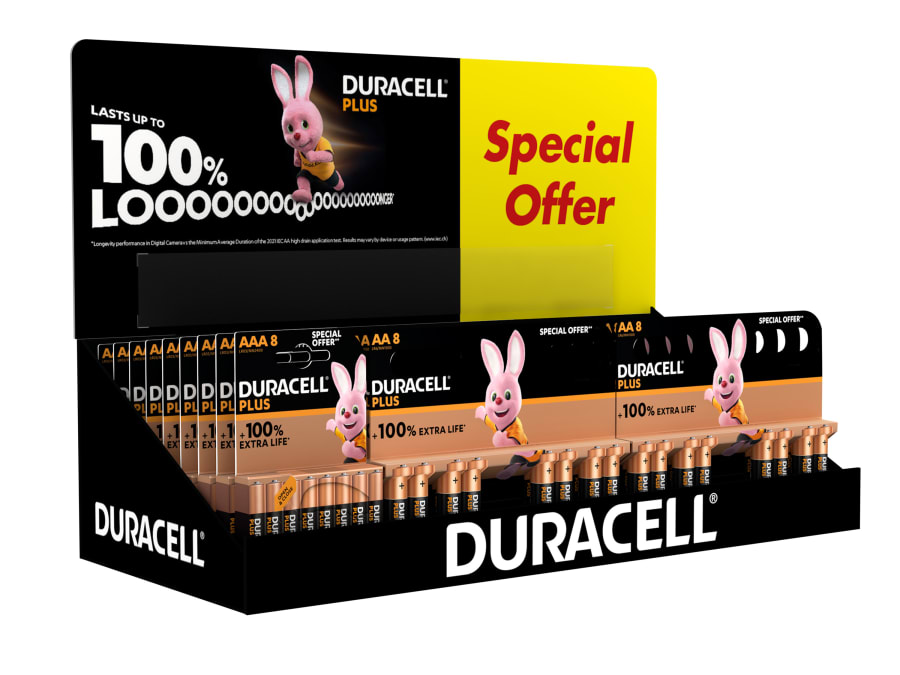 Duracell S18722 Battery Display