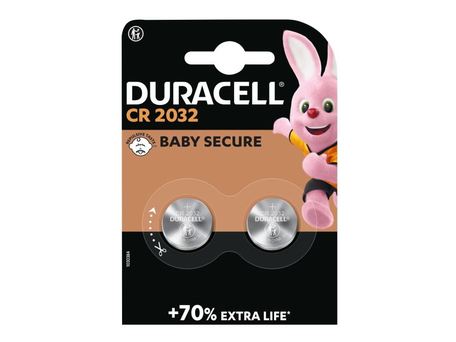 Duracell S5737 CR2032 Coin Lithium Battery
