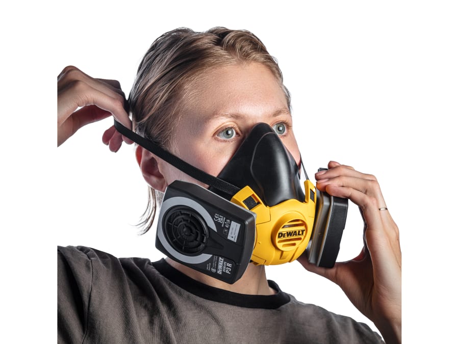 Dewalt Respiration Dewalt DXIR1HMMP3 P3 Half Mask Respirator-Medium