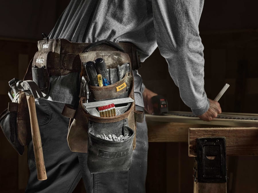 Dewalt Storage Dewalt DWST50113 Pro Leather Tool Rig