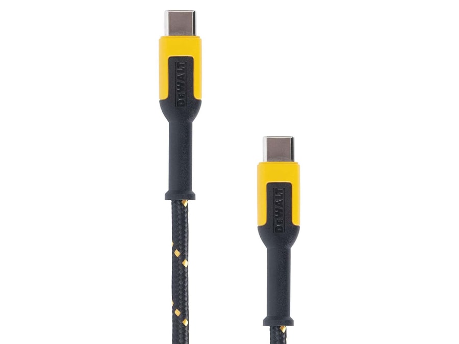 Dewalt Telecoms 1310021DWG USB C to USB C Charging Cable 3m